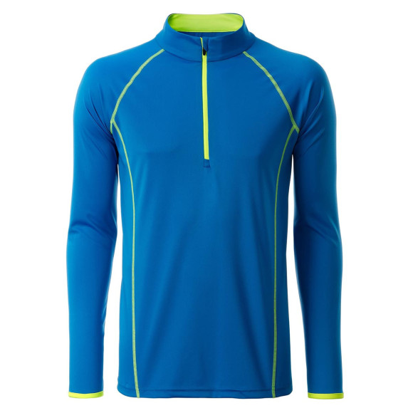 James & Nicholson Men's Sports Shirt Long Sleeve - JN498