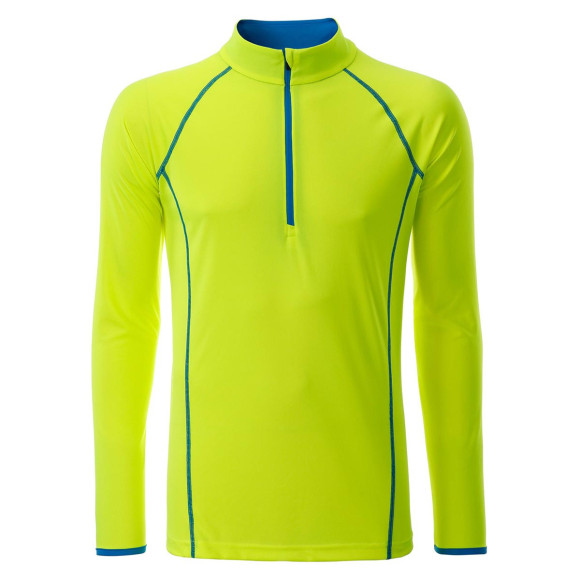 James & Nicholson Men's Sports Shirt Long Sleeve - JN498