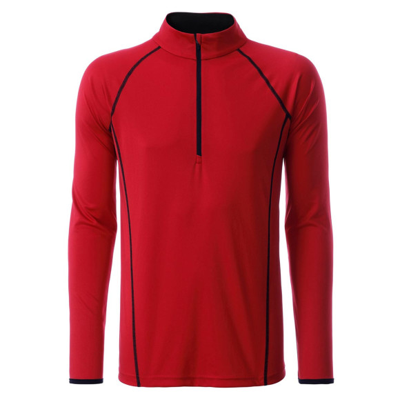 James & Nicholson Men's Sports Shirt Long Sleeve - JN498