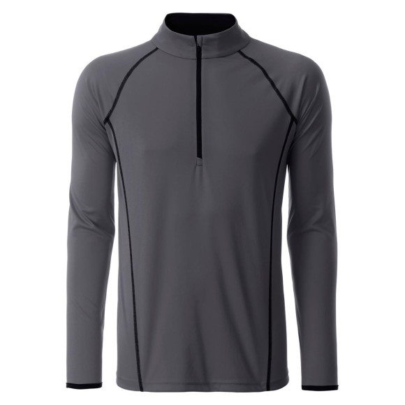 James & Nicholson Men's Sports Shirt Long Sleeve - JN498