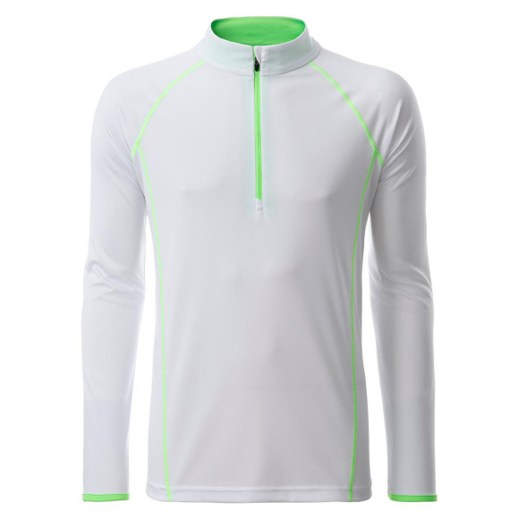 James & Nicholson Men's Sports Shirt Long Sleeve - JN498