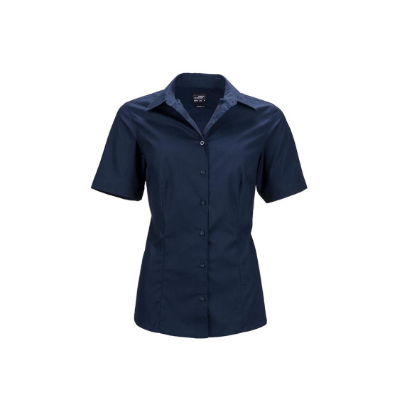 James & Nicholson Ladies' Business Shirt Short Sleeve - JN643