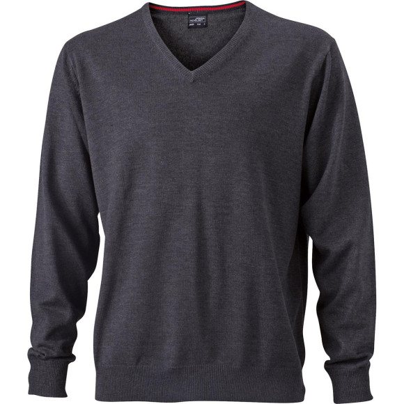 James & Nicholson Men's V-Neck Pullover - JN659
