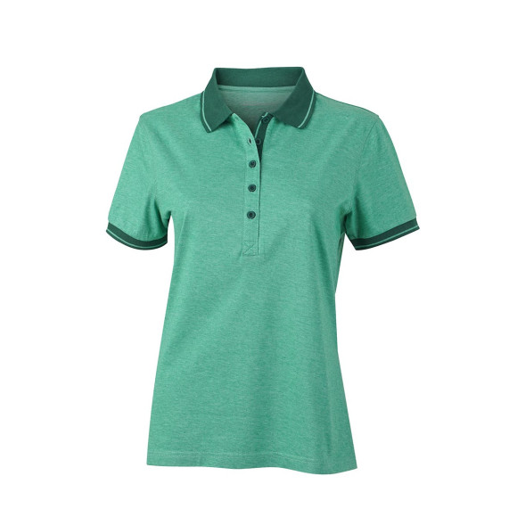 James & Nicholson Ladies' Heather Polo - JN705