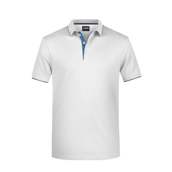 James & Nicholson Mens Polo Stripe - JN728