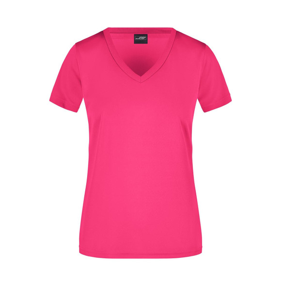 James & Nicholson Ladies' Active V-Neck - JN735