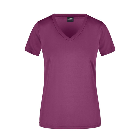 James & Nicholson Ladies' Active V-Neck - JN735