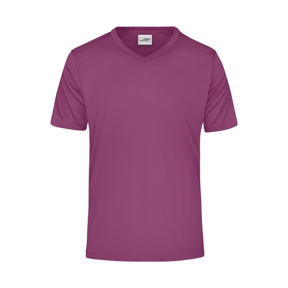 James & Nicholson Men's Active V-Neck - JN736