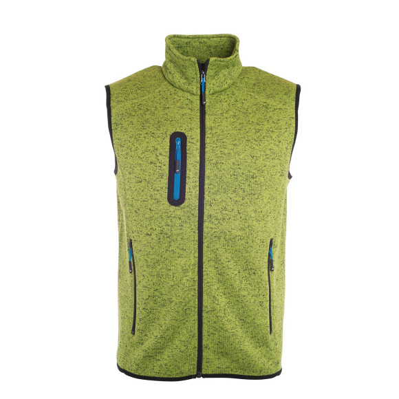 James & Nicholson Men's Knitted Fleece Vest - JN774