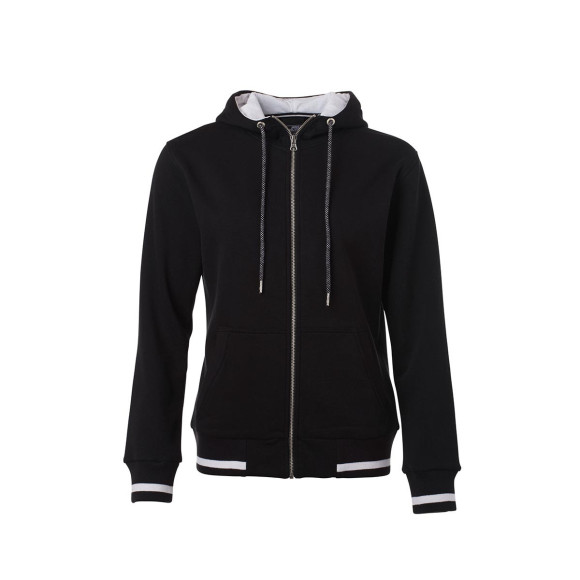 James & Nicholson Ladies' Club Sweat Jacket - JN775