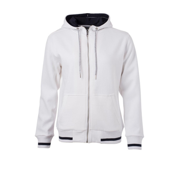 James & Nicholson Ladies' Club Sweat Jacket - JN775