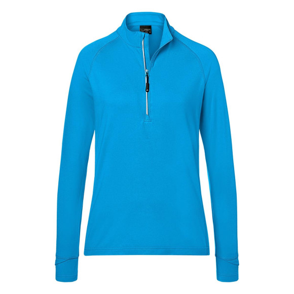 James & Nicholson Ladies Sports Shirt Half-Zip - JN787