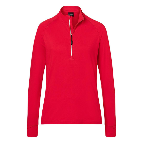 James & Nicholson Ladies Sports Shirt Half-Zip - JN787