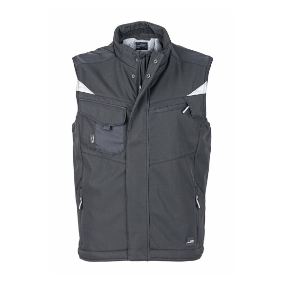 James & Nicholson Craftsmen Softshell Vest - JN825