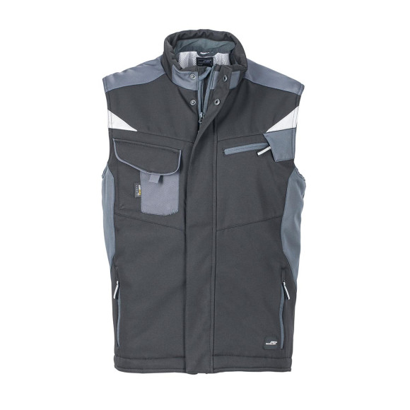 James & Nicholson Craftsmen Softshell Vest - JN825