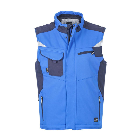 James & Nicholson Craftsmen Softshell Vest - JN825
