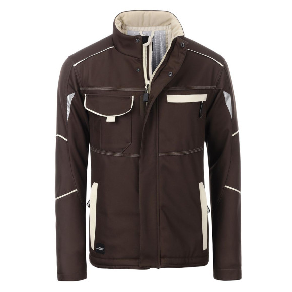 James & Nicholson Softshell Padded Jacket - JN853
