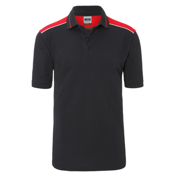 James & Nicholson Men's Workwear Polo-Level 2 - JN858