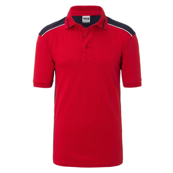 James & Nicholson Men's Workwear Polo-Level 2 - JN858