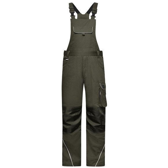 James & Nicholson Workwear Pants with Bib - JN879