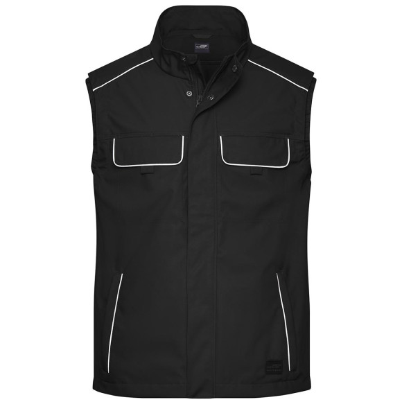 James & Nicholson Workwear Softshell Light Vest - JN881