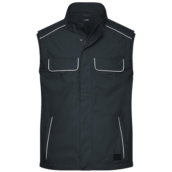 James & Nicholson Workwear Softshell Light Vest - JN881