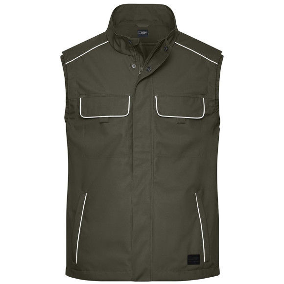James & Nicholson Workwear Softshell Light Vest - JN881