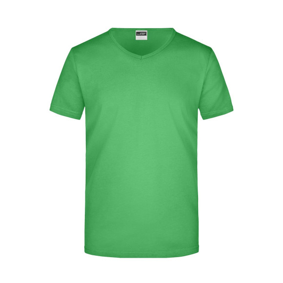 James & Nicholson Men's Slim Fit V-Neck T - JN912