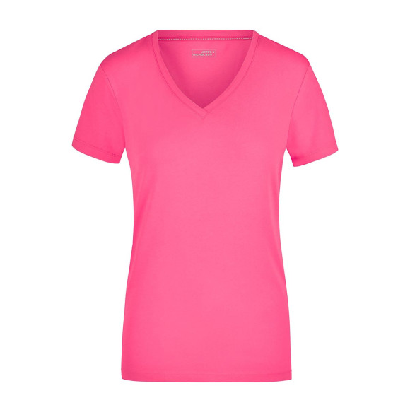 James & Nicholson Ladies' Stretch V-Neck T - JN928