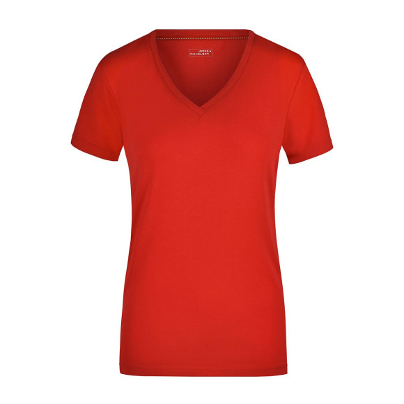 James & Nicholson Ladies' Stretch V-Neck T - JN928
