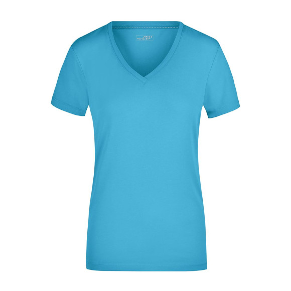 James & Nicholson Ladies' Stretch V-Neck T - JN928