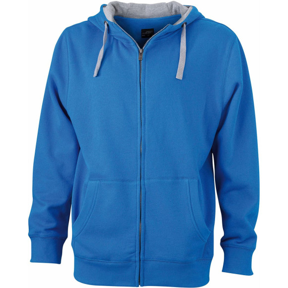 James & Nicholson Men's Lifestyle Zip-Hoody - JN963