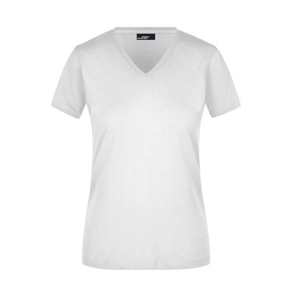James & Nicholson Ladies' Slim Fit V-Neck T - JN972