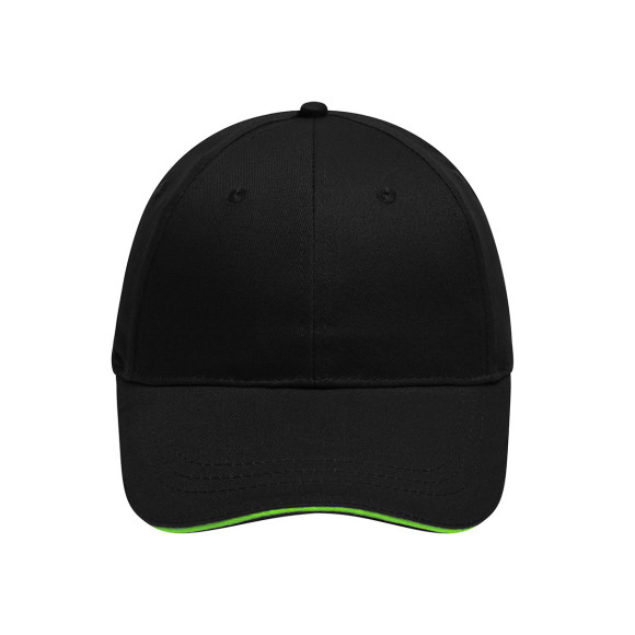Daiber 6 Panel Brushed Sandwich Cap - MB6212