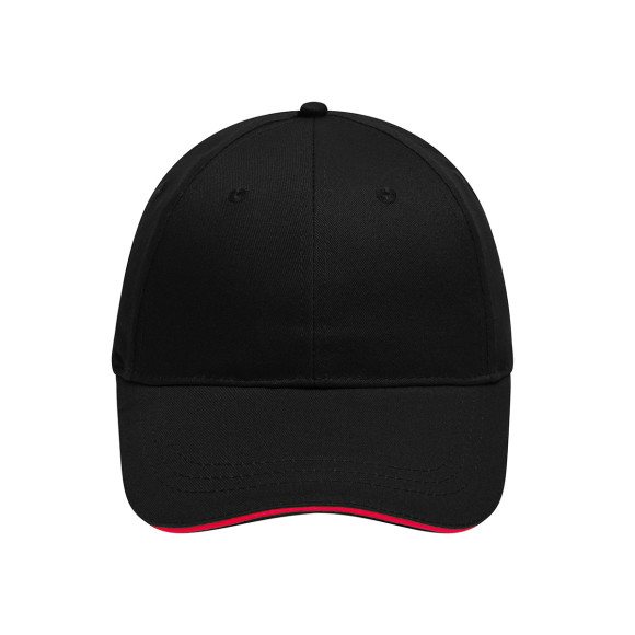Daiber 6 Panel Brushed Sandwich Cap - MB6212