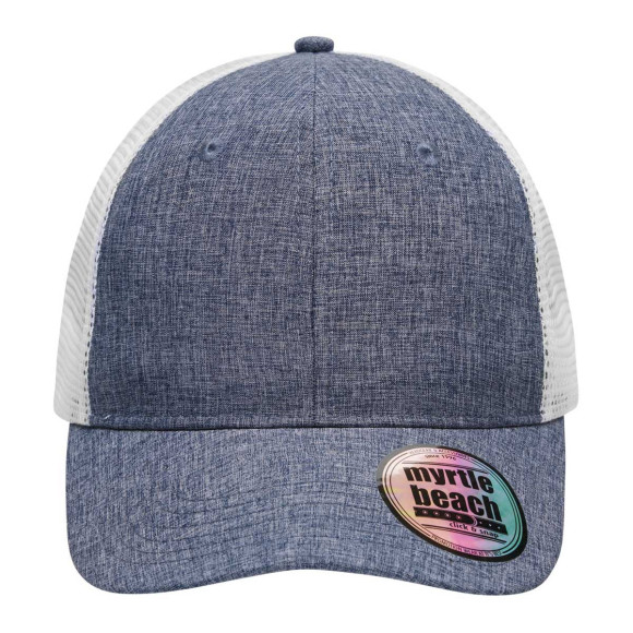 Daiber 6 Panel Mesh Cap Mélange - MB6244