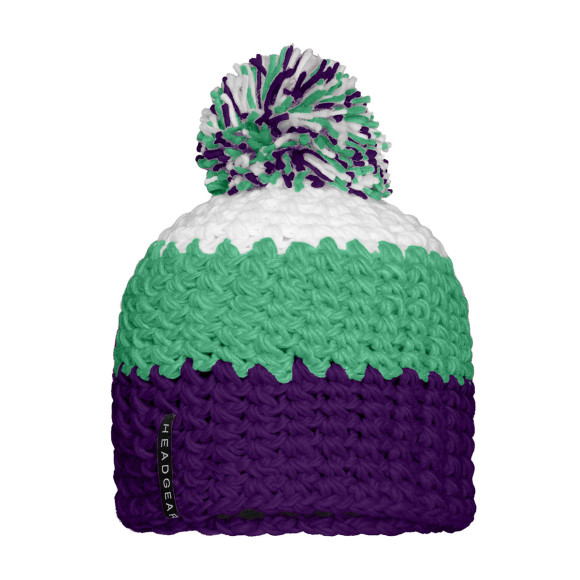 Daiber Crocheted Cap with Pompon - MB7940
