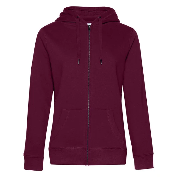 B&C QUEEN Zipped Hood_° - WW03Q