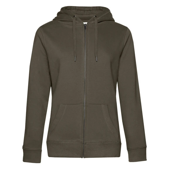 B&C QUEEN Zipped Hood_° - WW03Q