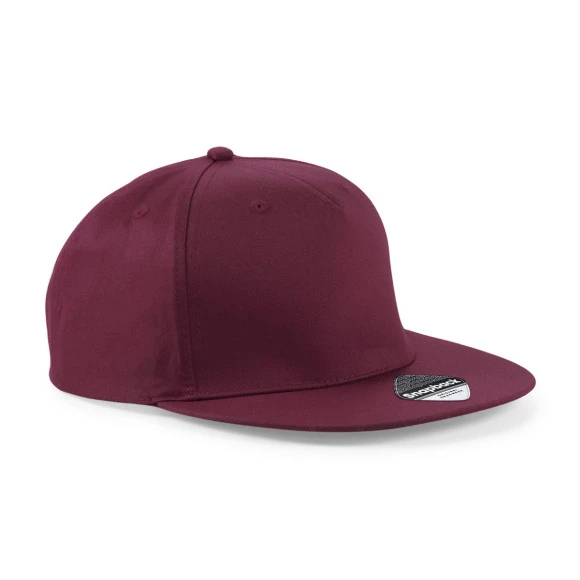 Beechfield 5 Panel Snapback Rapper Cap - B610