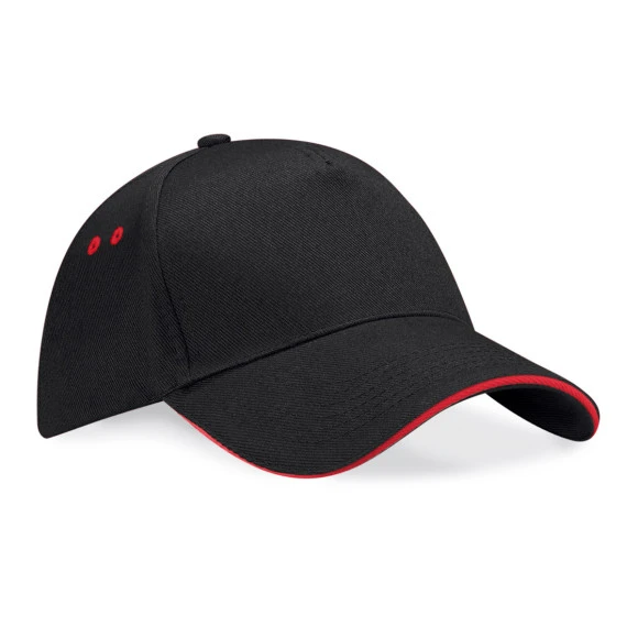 Beechfield Ultimate 5 Panel Cap- Sandwich Peak - B15C