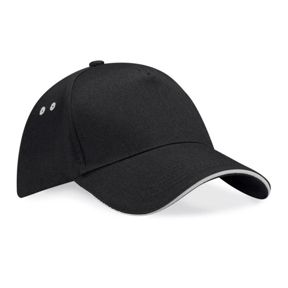 Beechfield Ultimate 5 Panel Cap- Sandwich Peak - B15C