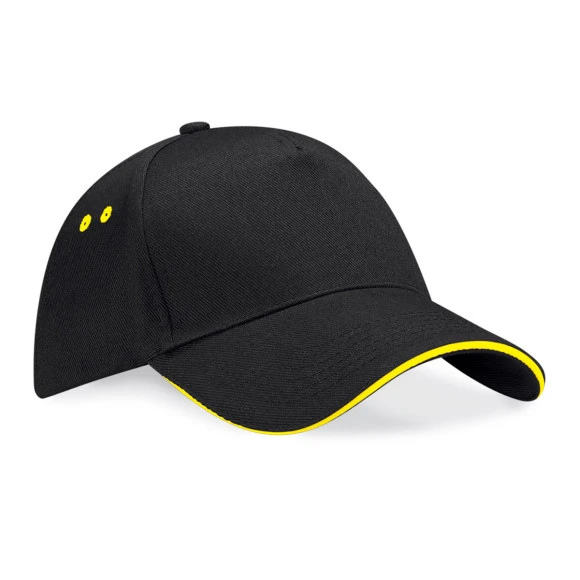 Beechfield Ultimate 5 Panel Cap- Sandwich Peak - B15C