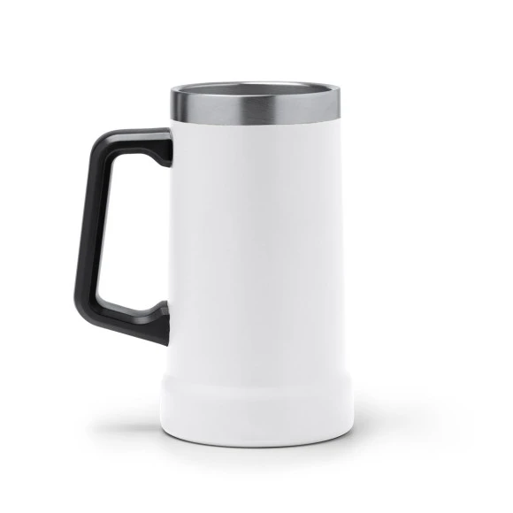  Bierkrug aus Edelstahl