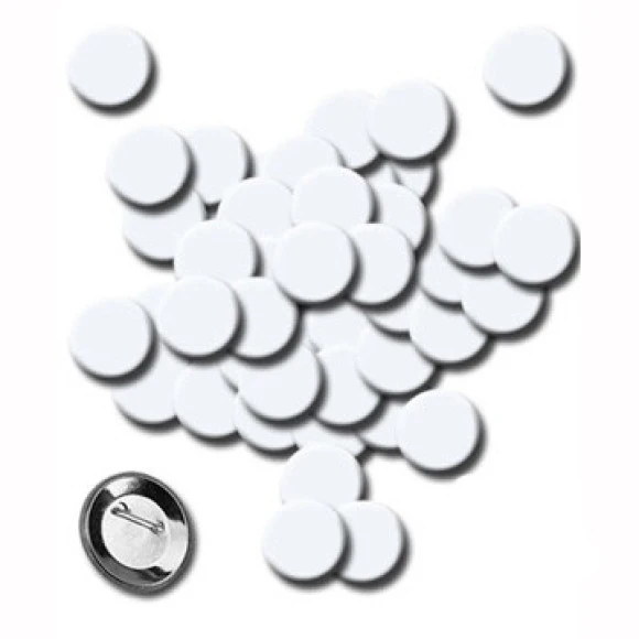  Buttonrohlinge mit Sicherheitsnadel