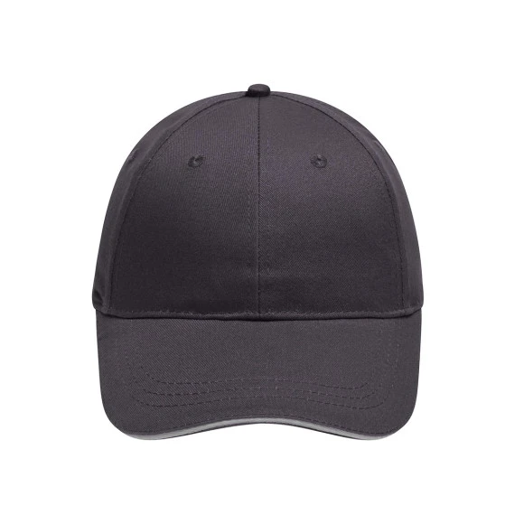 Daiber 6 Panel Brushed Sandwich Cap - MB6212