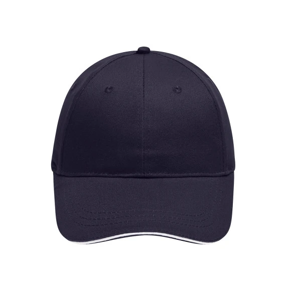 Daiber 6 Panel Brushed Sandwich Cap - MB6212