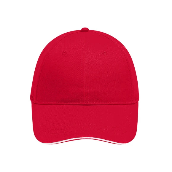 Daiber 6 Panel Brushed Sandwich Cap - MB6212