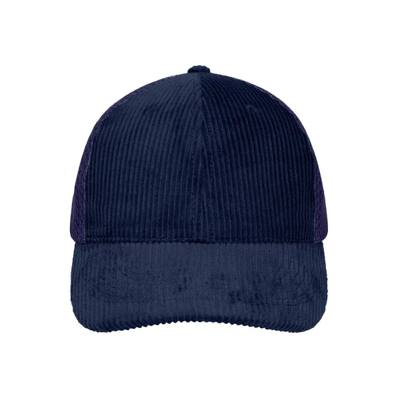 Daiber 6 Panel Corduroy-Mesh Cap Organic Cotton - MB6254