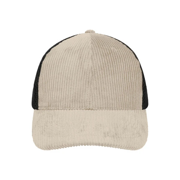 Daiber 6 Panel Corduroy-Mesh Cap Organic Cotton - MB6254